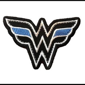Wonder Woman Thin Blue Line Morale Patch